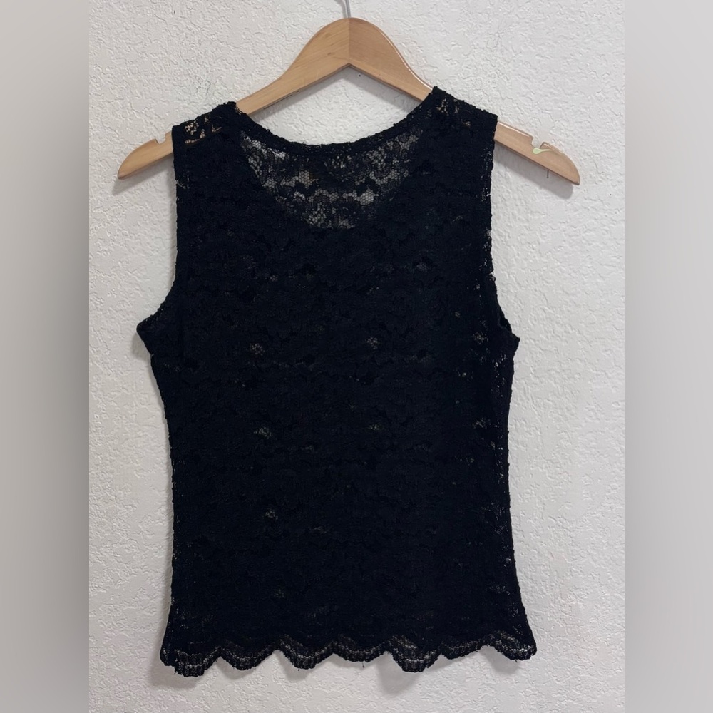 Victoria’s Secret gold label vintage lace sleeveless top - Picture 4 of 5